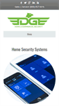 Mobile Screenshot of edgehomesecurity.com